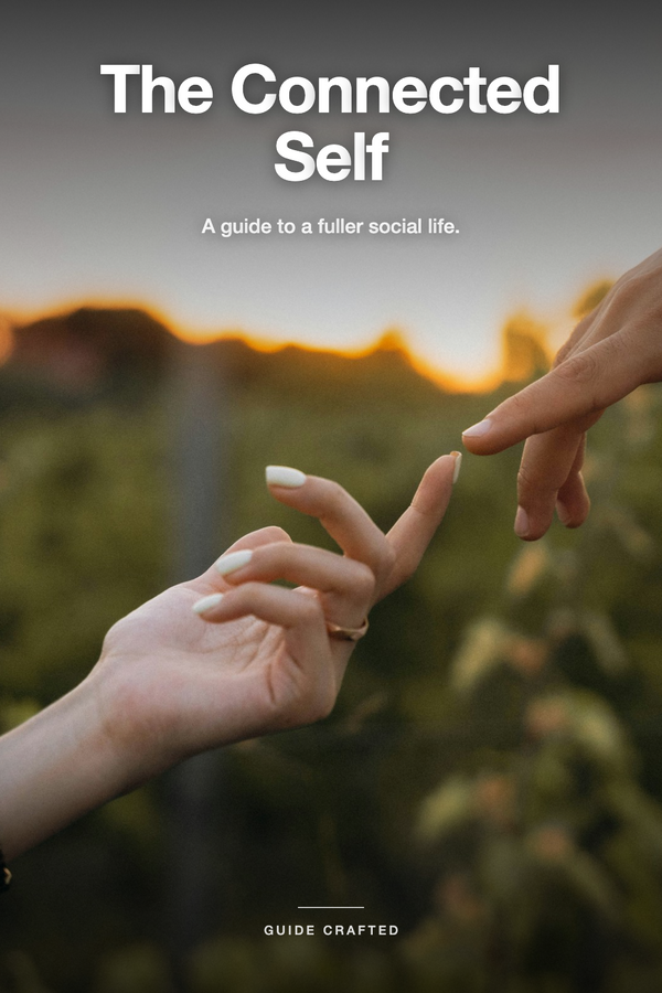 The Connected Self — PDF guide cover | GuideCrafted